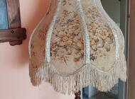 Grajewo ogłoszenia: Lampa podłogowa dębowa w kształcie kołowrotka antyczna... - zdjęcie